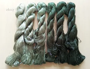 6bundles 100%real mulberry silk,hand-dyed embroidery silk floss/thread N32