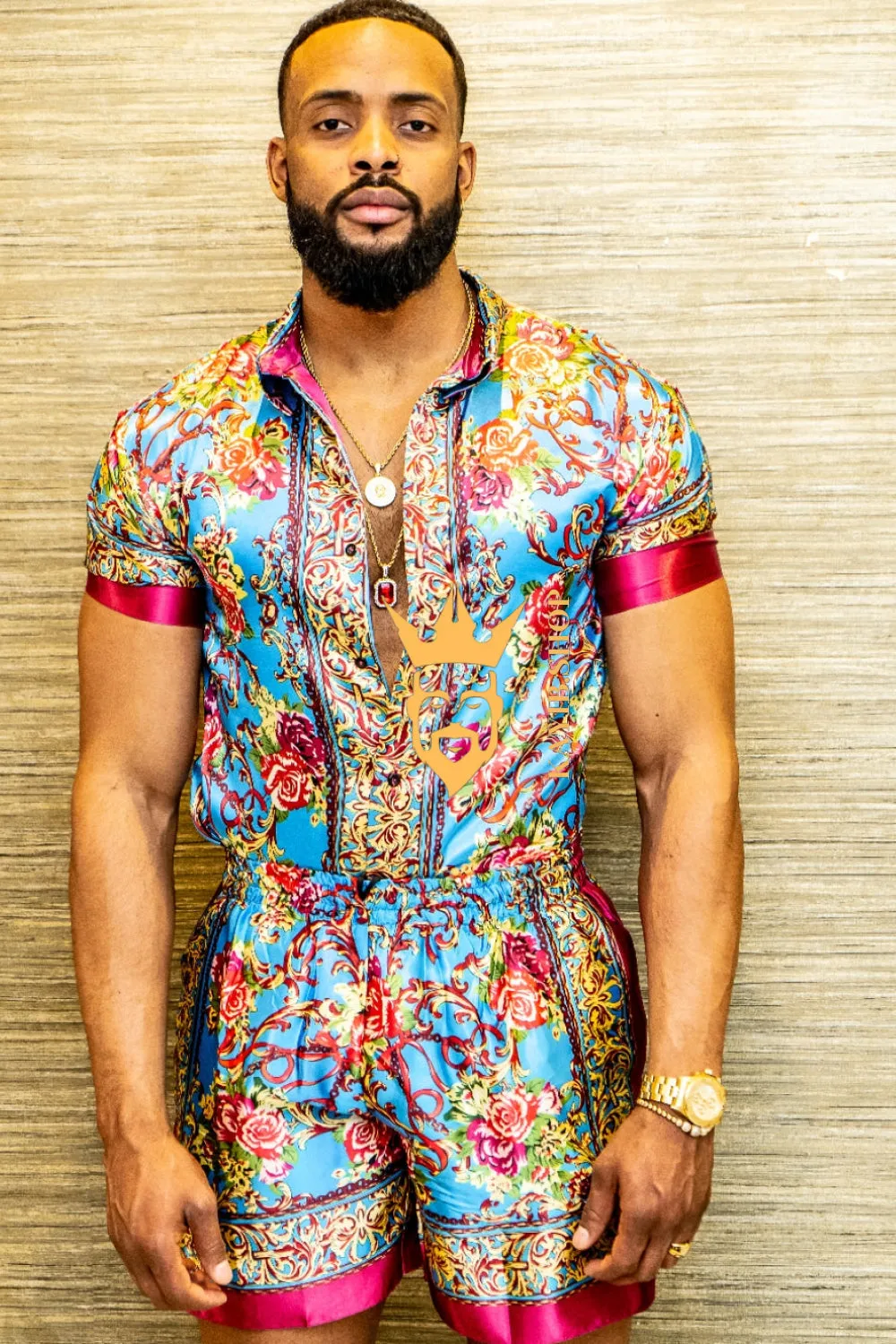 Barocco Silk Set - Indulge in the Height of Luxury and Style - Personalized Bespoke Fit
