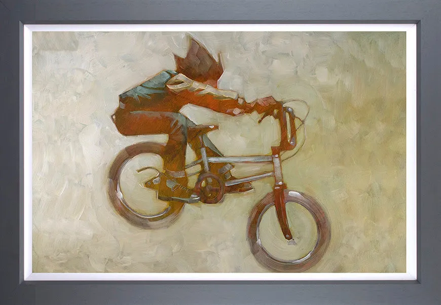 Big Air Hand Embellished Canvas by Craig Davison