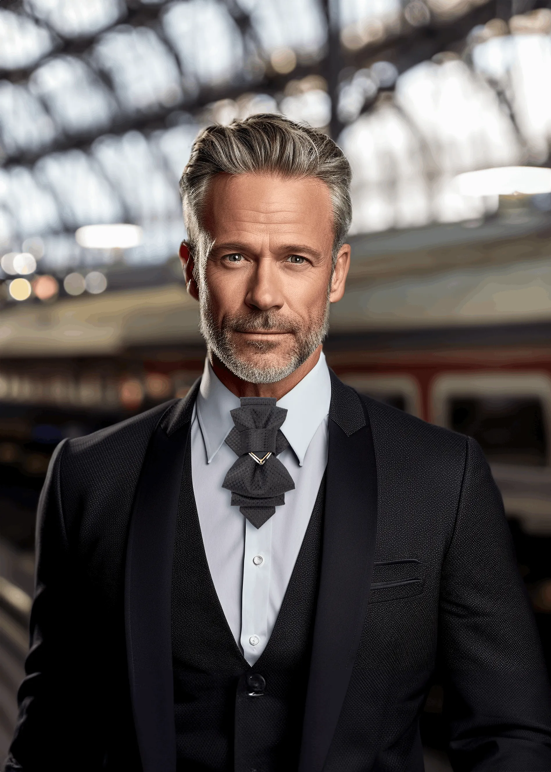 BOW TIE "BLACK THRUSH"