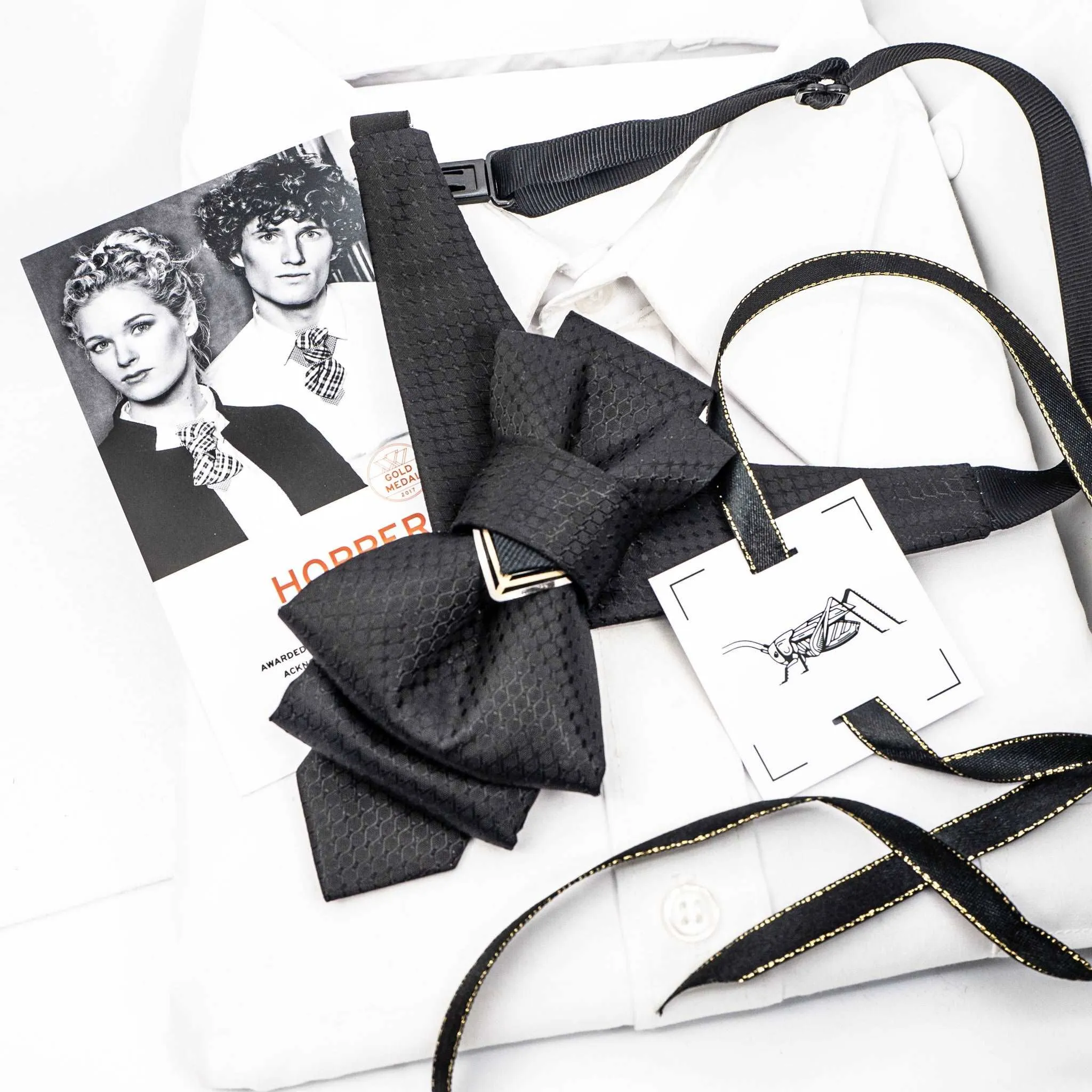 BOW TIE "BLACK THRUSH"
