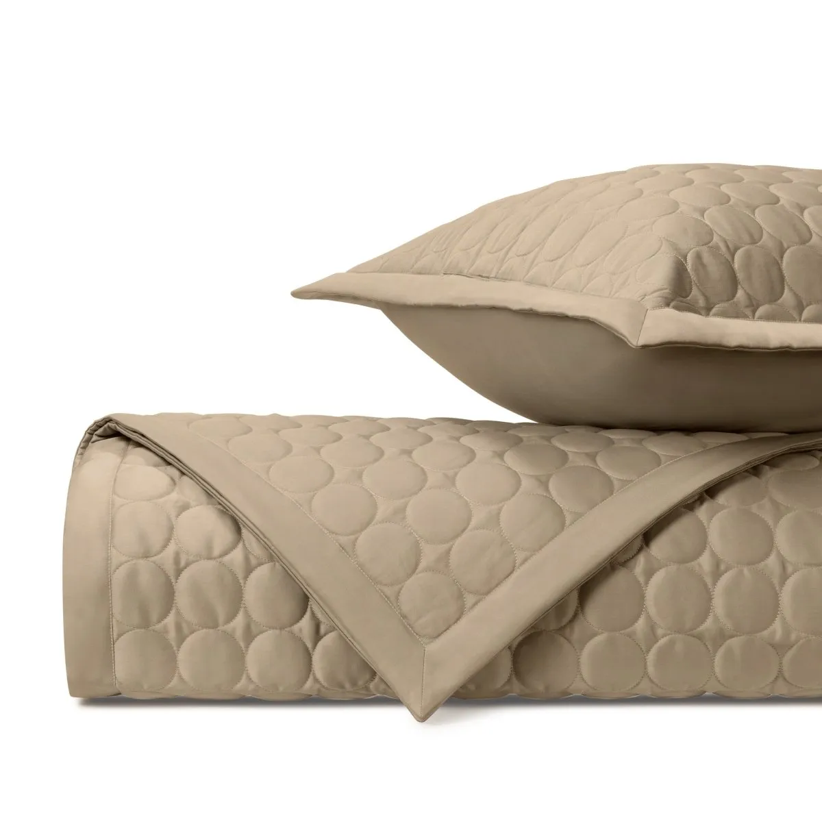 Cleo Quilted Candlelight by Home Treasures