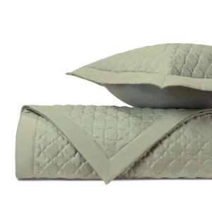 Clover Quilted Crystal Green by Home Treasures