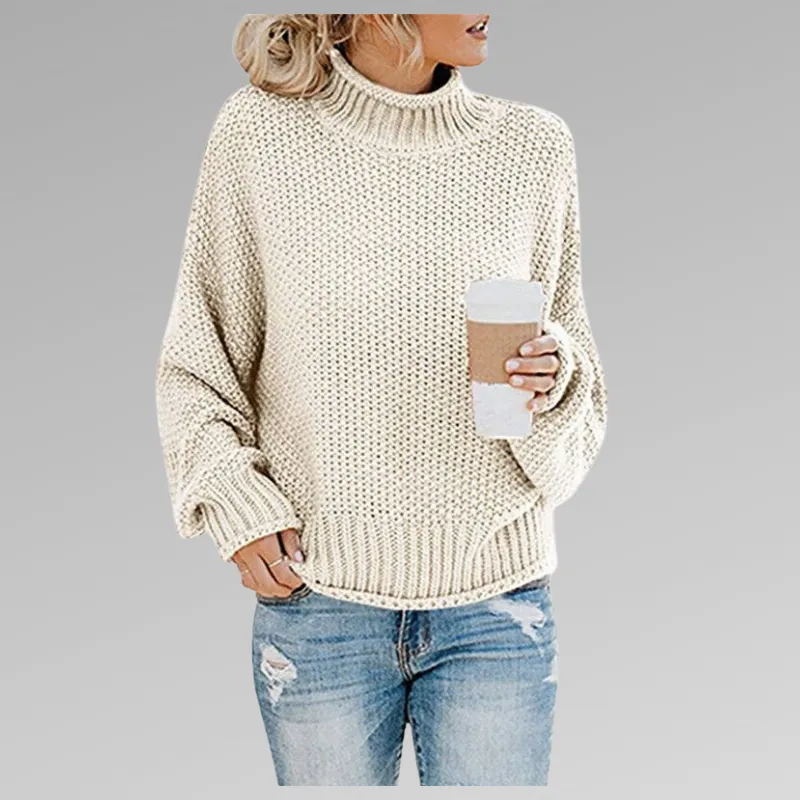 Couture Design - Klassieke knit sweater met kraag