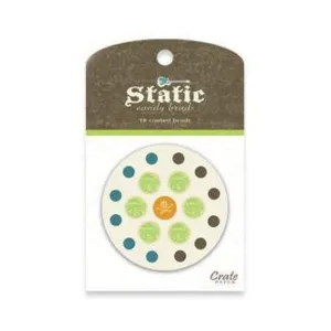 Crate Paper - Static Collection - Designer Brads*