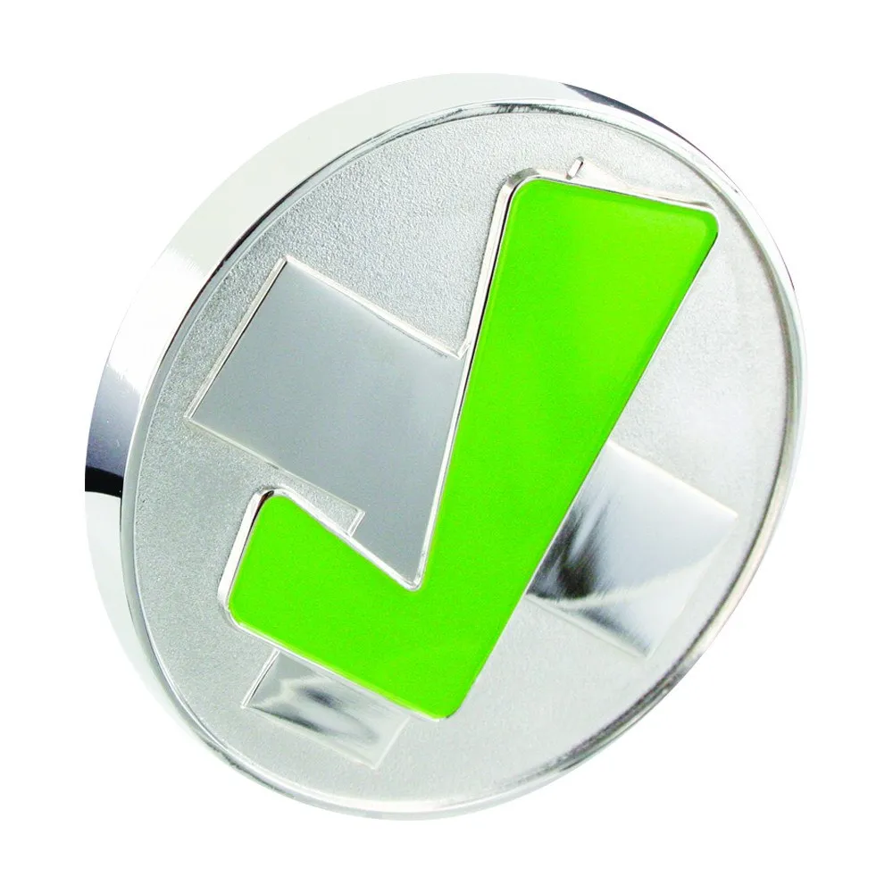Custom Made Double Sided Coins - Enamel Silver