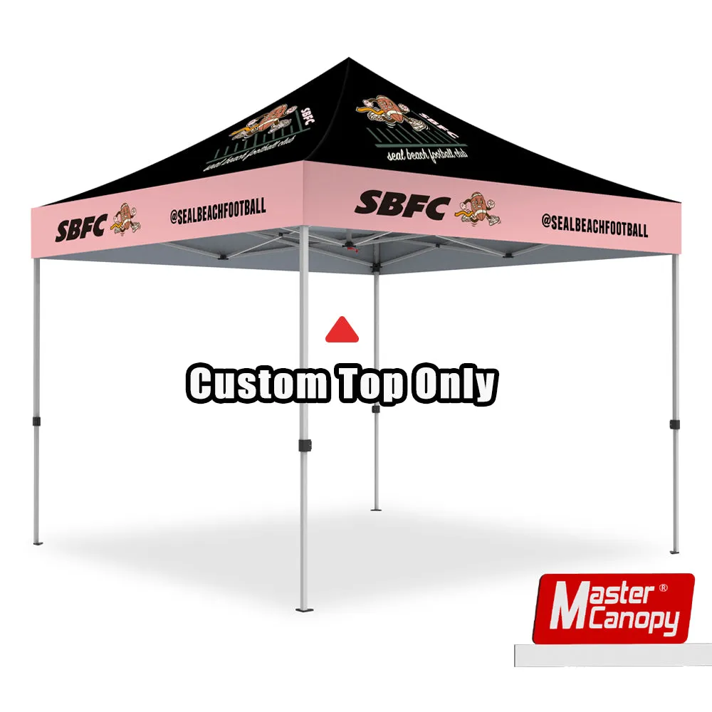 Custom Pop Up Canopy Top Only 8x8/10x10/10x15/10x20