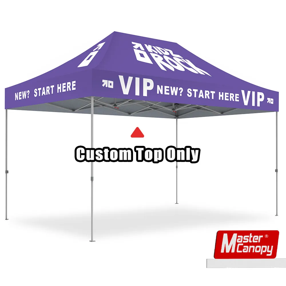 Custom Pop Up Canopy Top Only 8x8/10x10/10x15/10x20