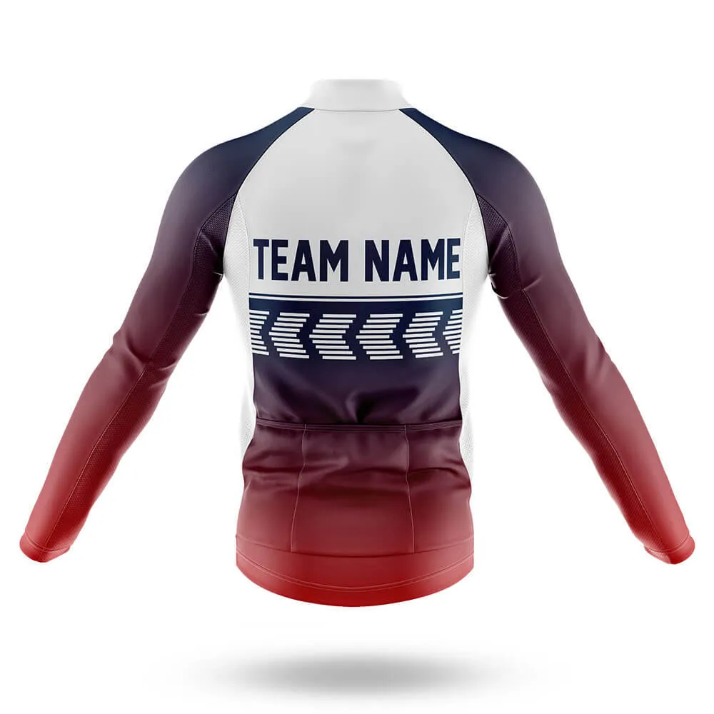 Custom Team Name S4 Navy - Men's Cycling Kit