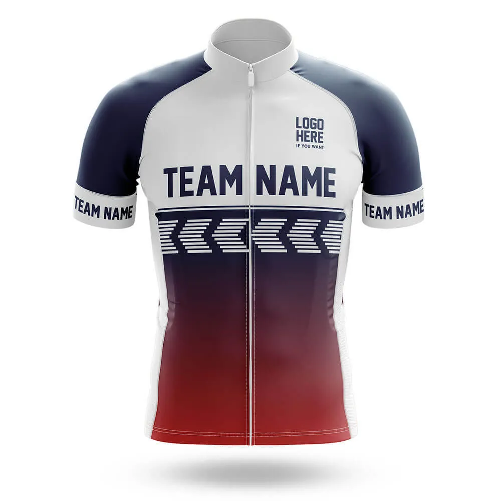 Custom Team Name S4 Navy - Men's Cycling Kit