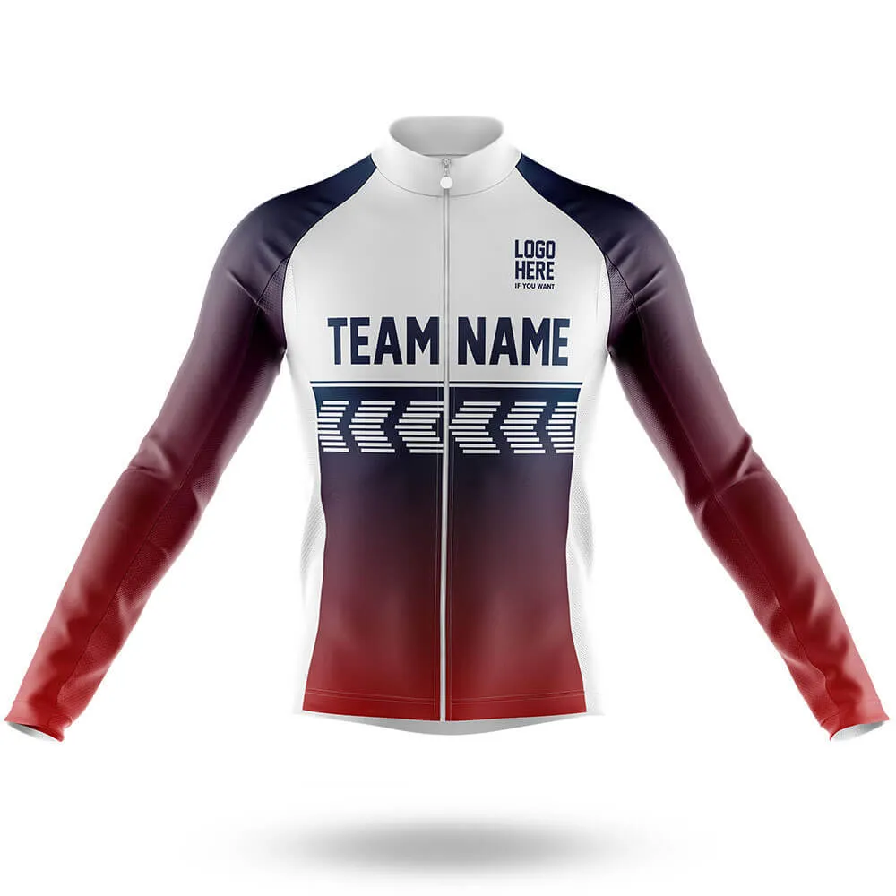 Custom Team Name S4 Navy - Men's Cycling Kit