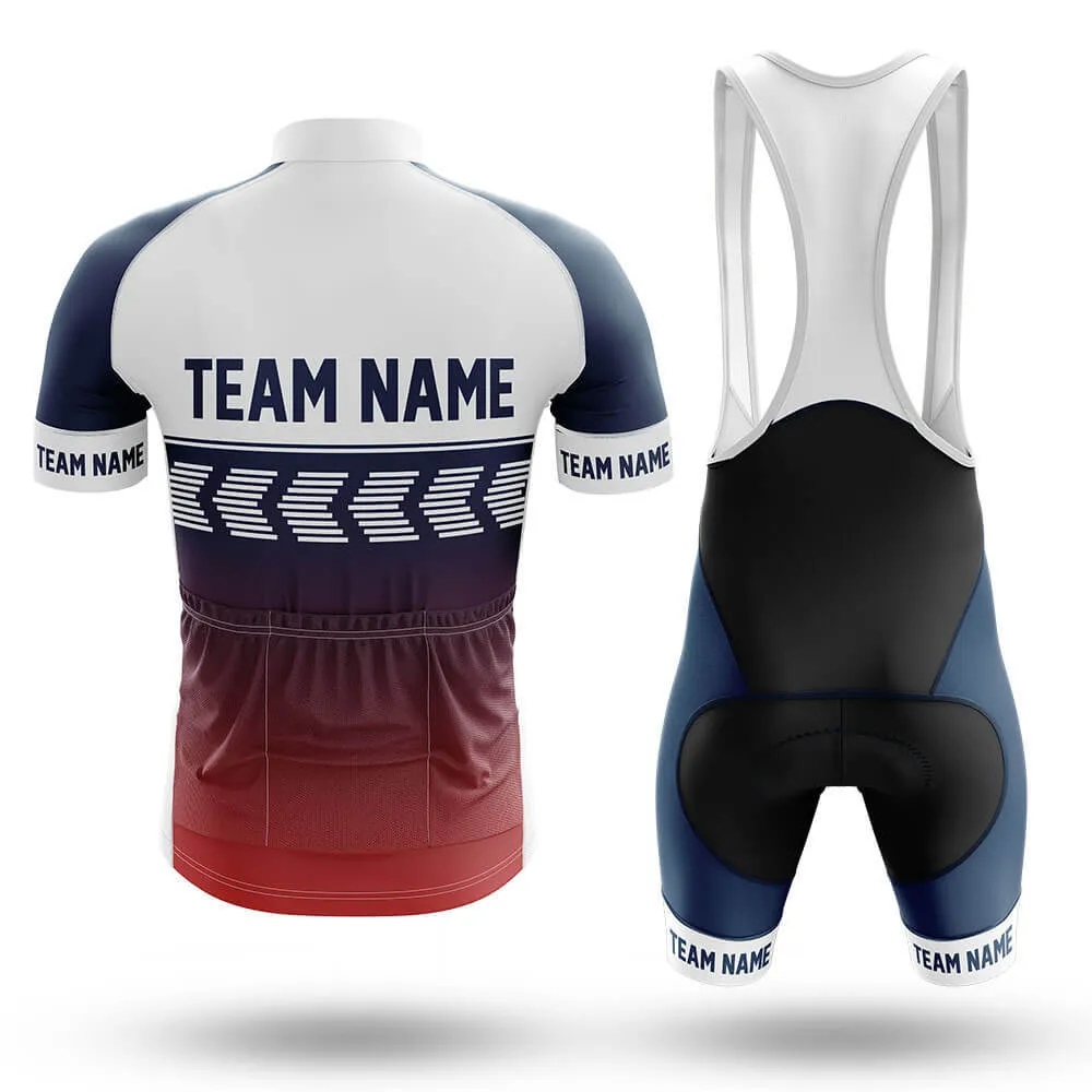 Custom Team Name S4 Navy - Men's Cycling Kit