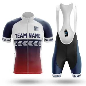 Custom Team Name S4 Navy - Men's Cycling Kit
