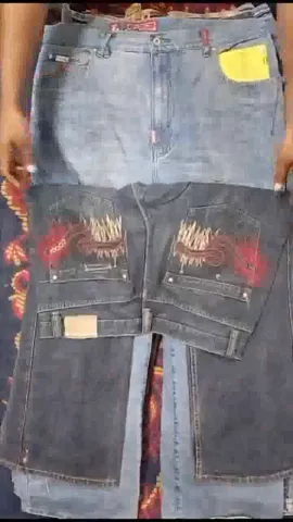 Designer baggy jeans