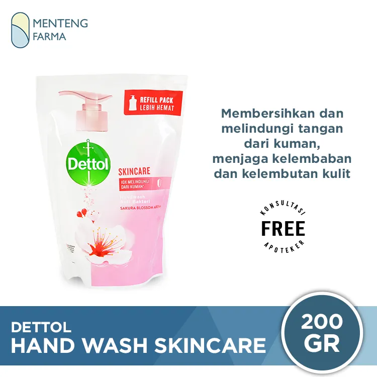 Dettol Handwash Skincare - 200 Gram Refill Pack