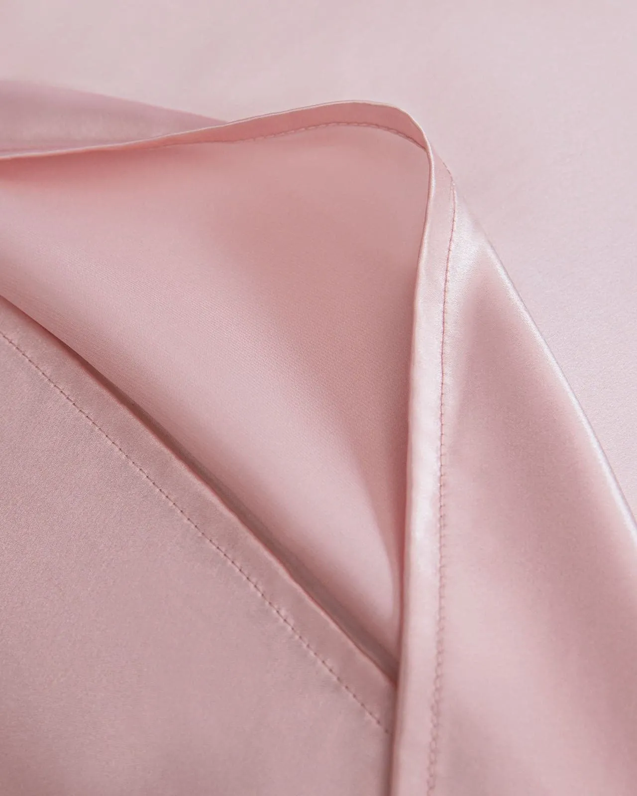 FEELITS 100% Royal Mulberry Silk.  Natural Beauty Sleep Pillowcase- 22-momme Padma Pink