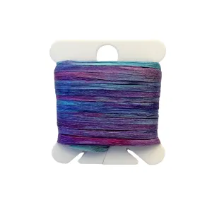 Gima Silk Tape Individual Hand-Painted Bobbins: Color Five