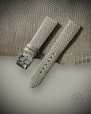 Grey genuine Lizard strap
