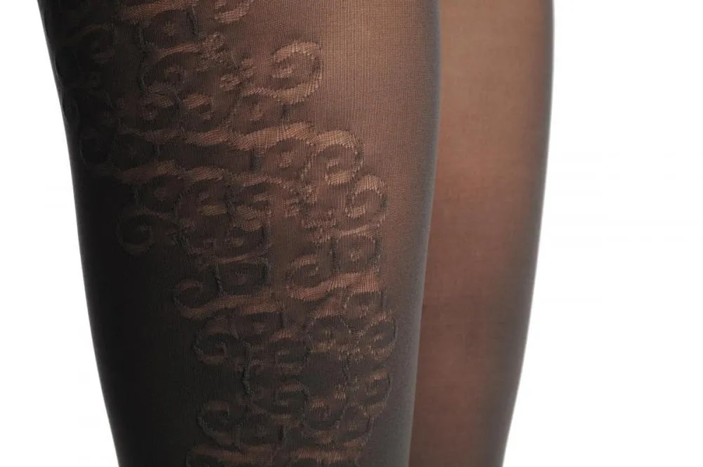 Grey With 3D Lace On The Side
