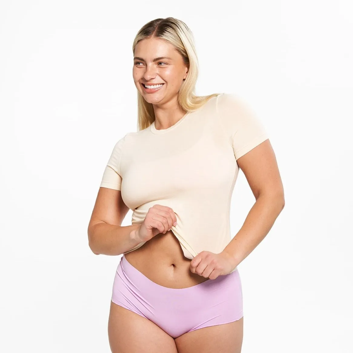 High-Rise Full Brief - Seamless Eco 2.0 - Candy