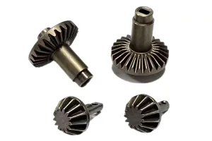 Hobby Plus 1/18 Scale CR18P Metal Ring and Pinion Gear Set