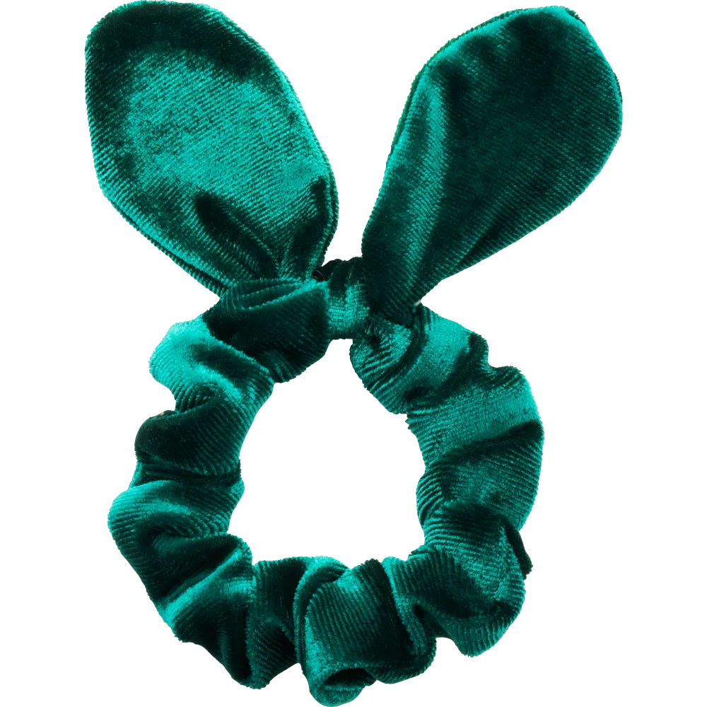 in the bloom'light velvet scrunchie