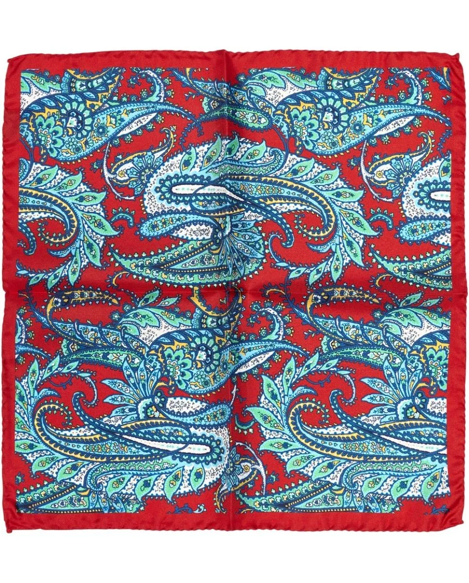 Izar Floral Pocket Square