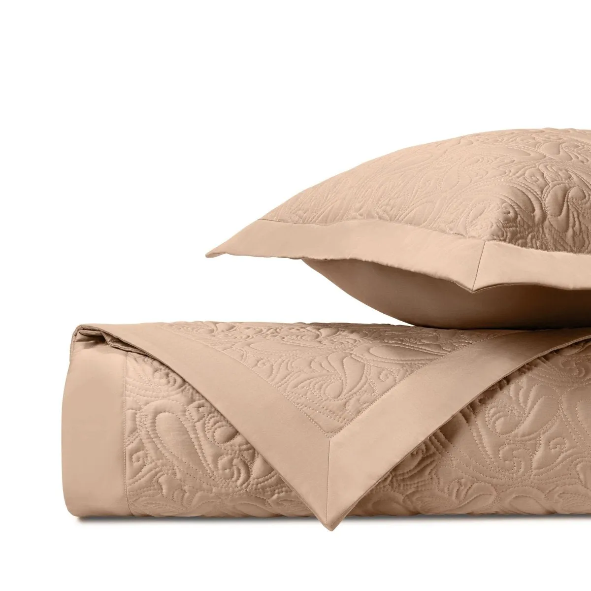 Kashmir Quilted Blush by Home Treasures