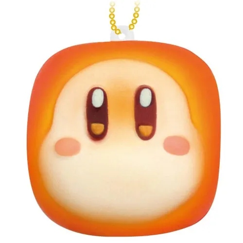 Kirby Pupupu Bakery Kawaii Soft Foam Squeeze Bread Max Limited 2-Inch Key Chain