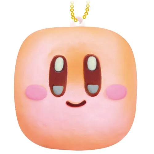 Kirby Pupupu Bakery Kawaii Soft Foam Squeeze Bread Max Limited 2-Inch Key Chain