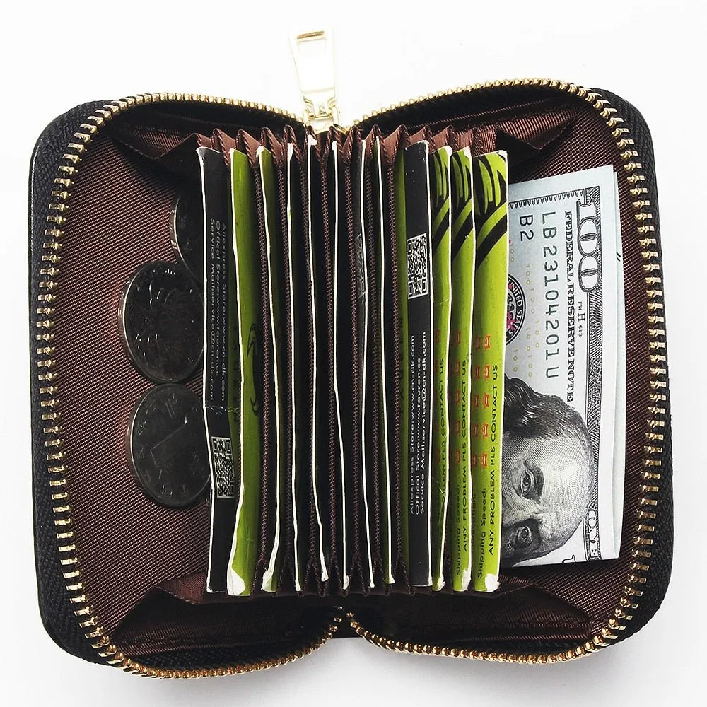 LuxeGoldfish Exotic Leather Wallet