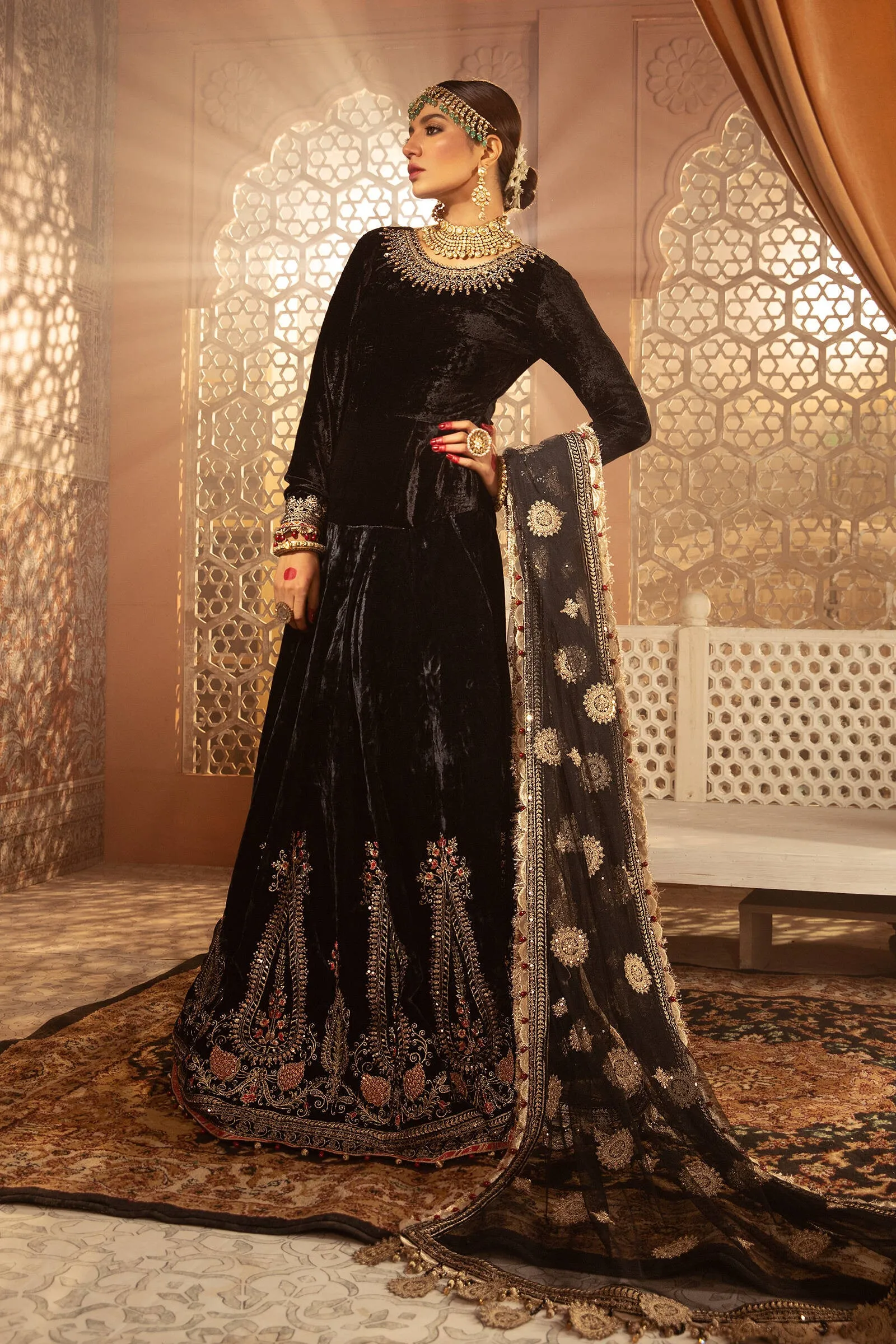 MARIA.B Luxury Velvet Collection – VEL-20-104-Black