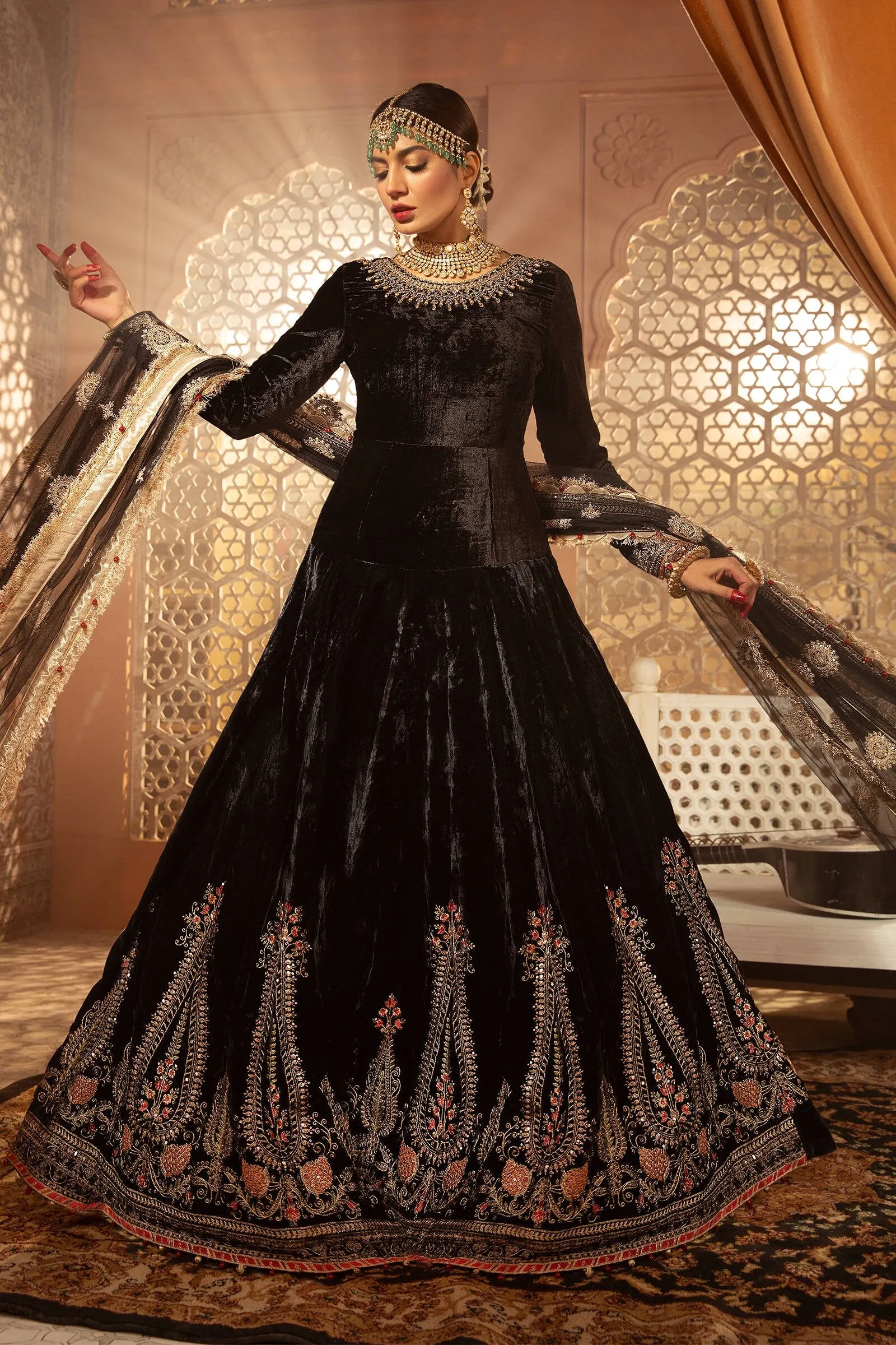 MARIA.B Luxury Velvet Collection – VEL-20-104-Black