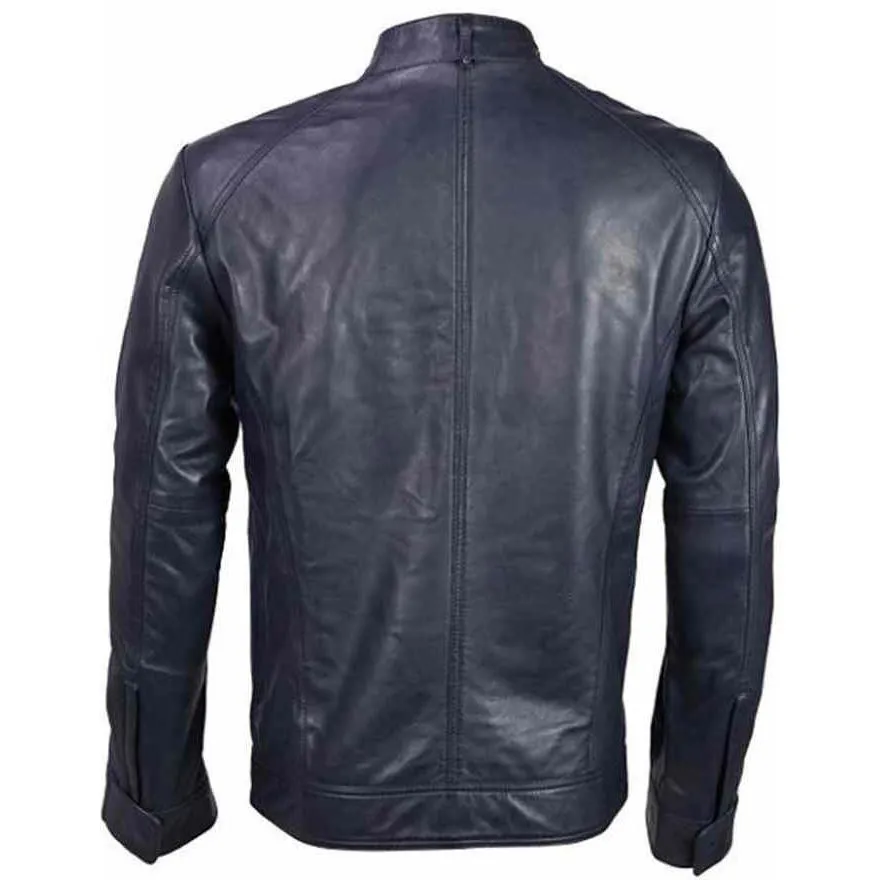 Mens Halem Sport Leather Jacket