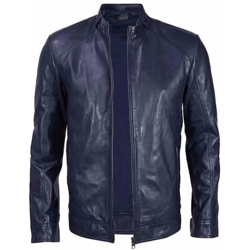 Mens Halem Sport Leather Jacket