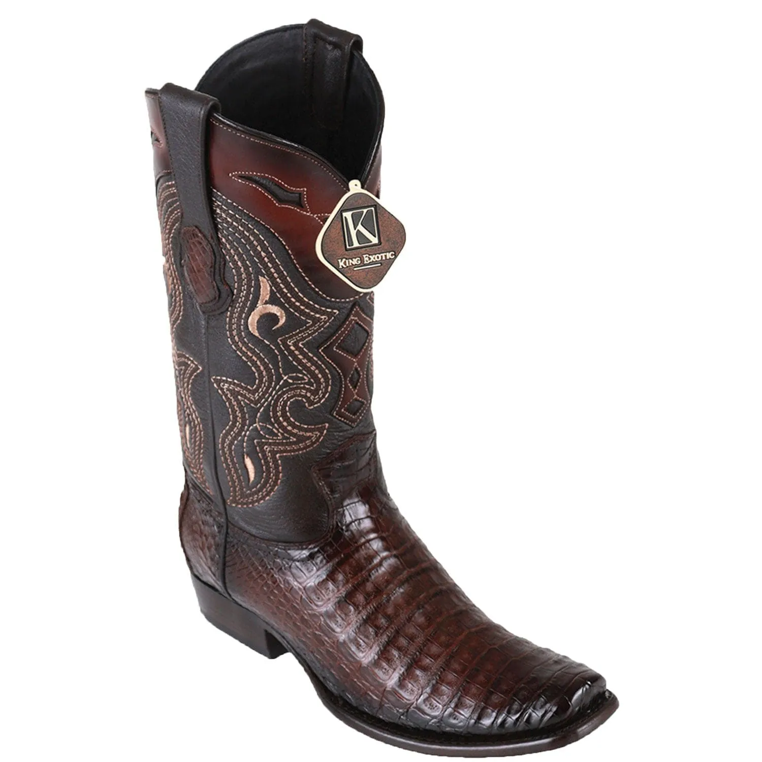 Men's King Exotic Caiman Belly Dubai Style Boot 4798216