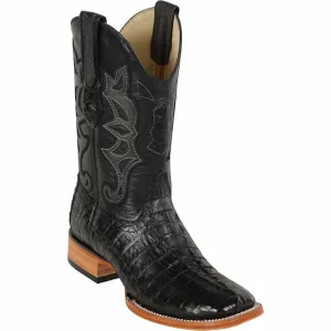 Men's King Exotic Caiman Tail Wide Square Toe Boot 48220105