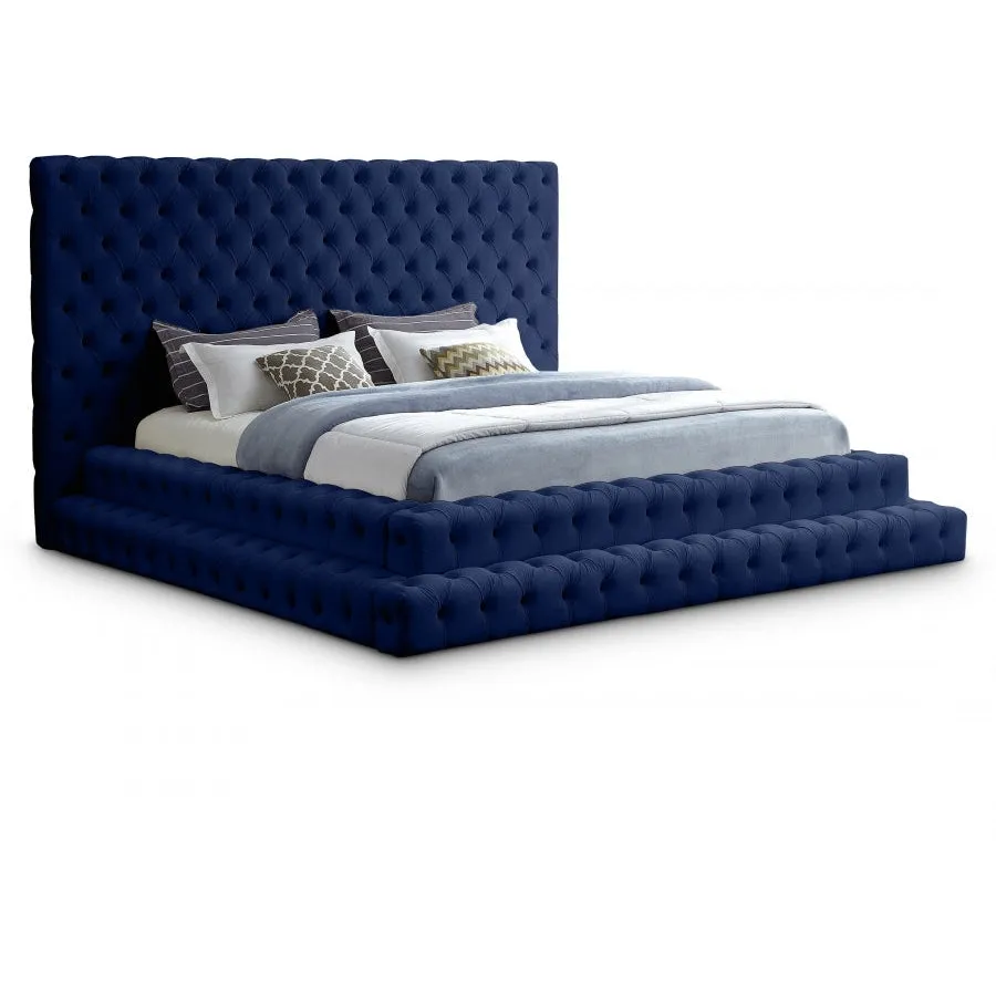 Meridian Revel Velvet Bed