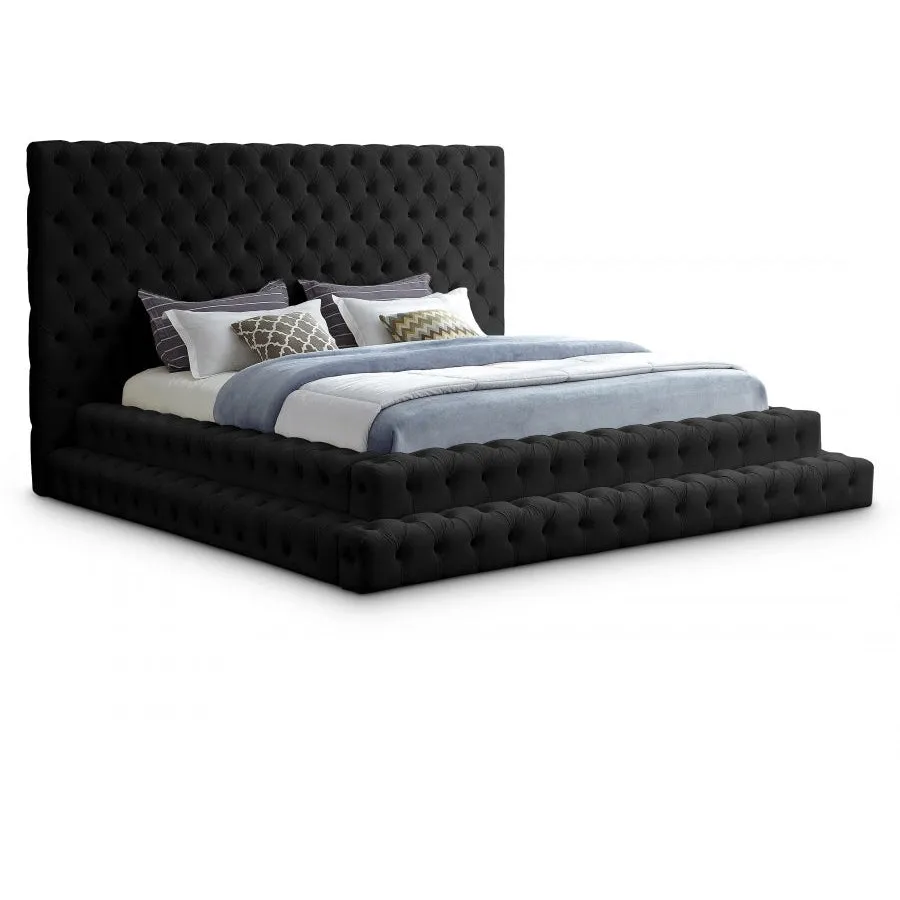 Meridian Revel Velvet Bed