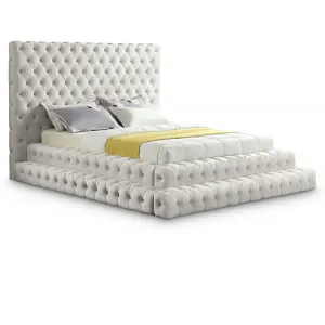 Meridian Revel Velvet Bed