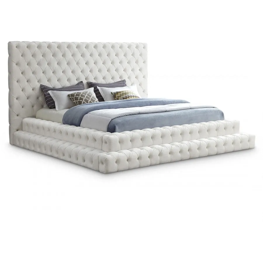 Meridian Revel Velvet Bed