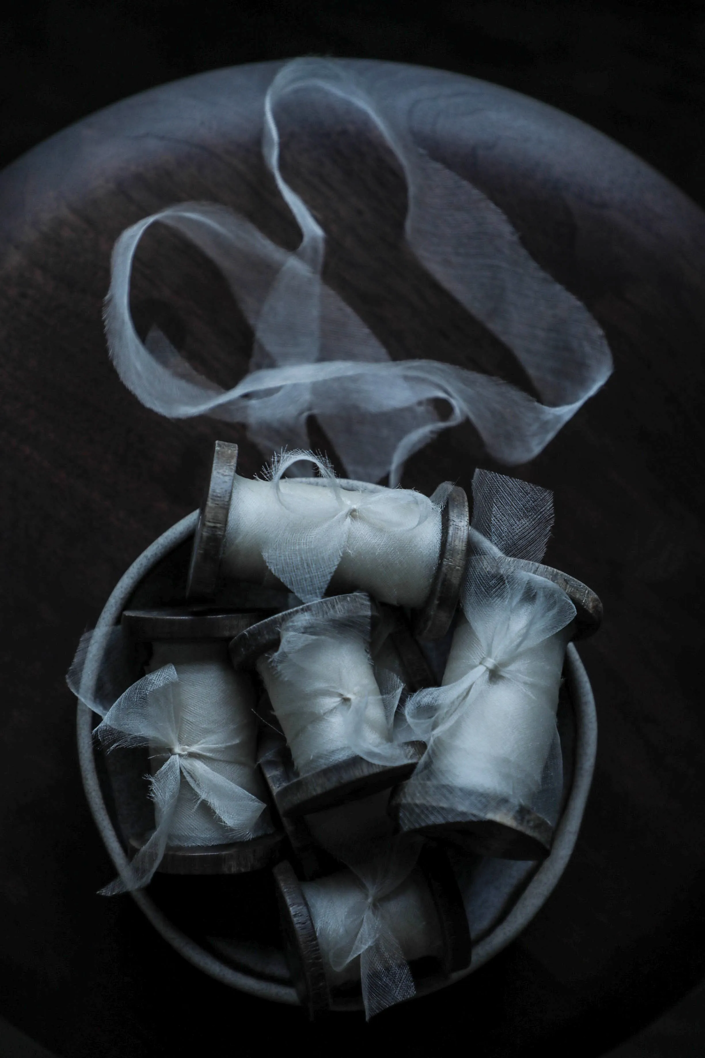 Natural White {Ahimsa} Silk Ribbon