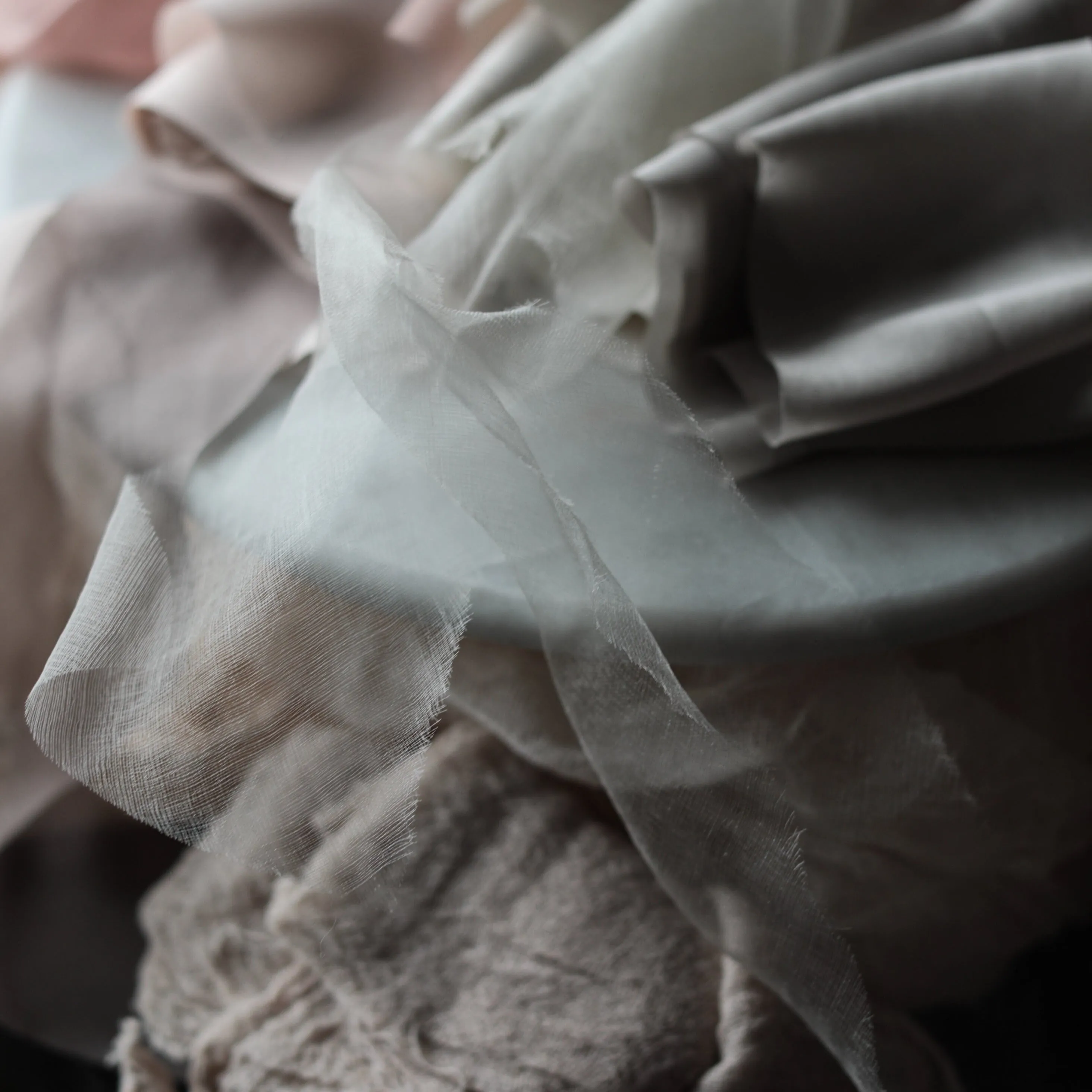 Natural White {Ahimsa} Silk Ribbon