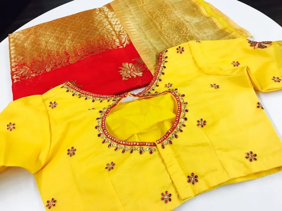 Red Kora Silk Saree