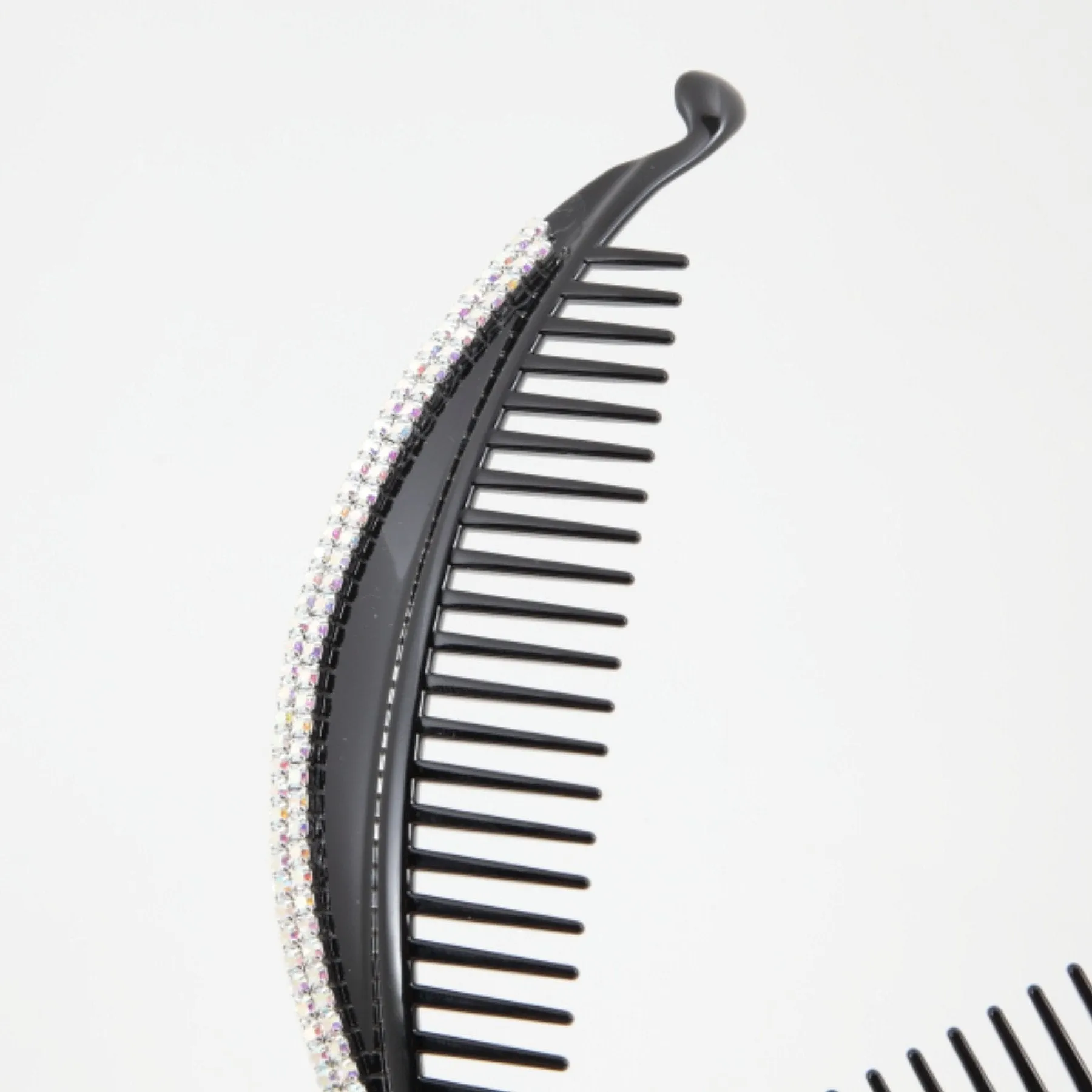 Rhinestone Decorative Cubic Banana Hair Clip  Rhinestone Series-5