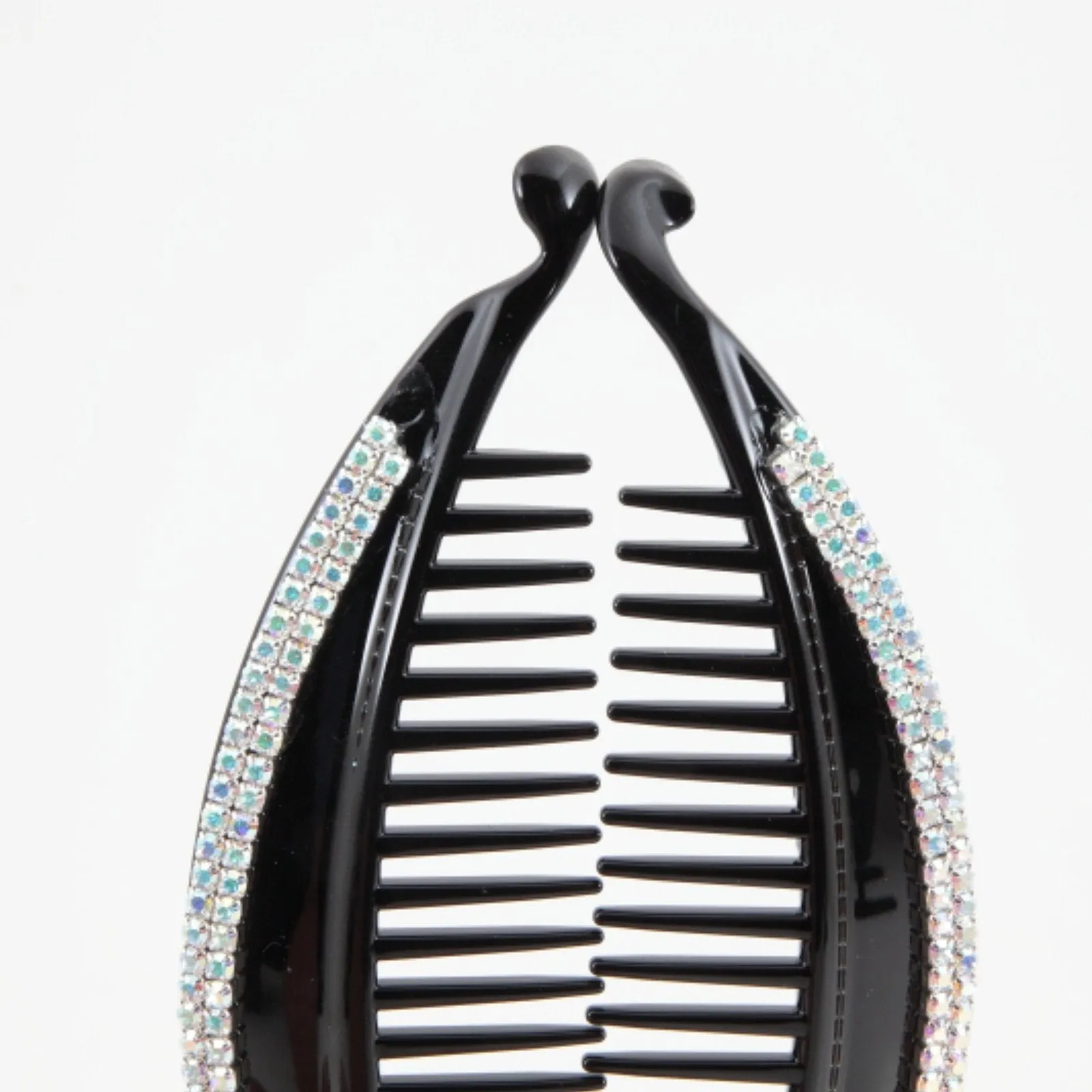 Rhinestone Decorative Cubic Banana Hair Clip  Rhinestone Series-5