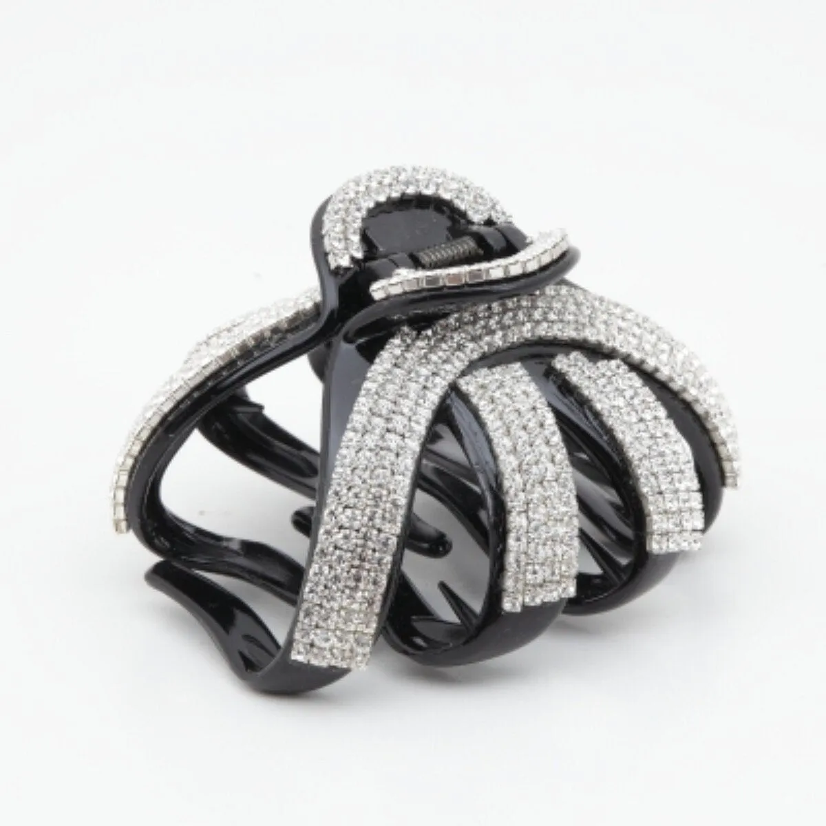 Rhinestone Decorative Hair Jaw Claw Grab Bucket Hair Clamp Rhinestone Series-4