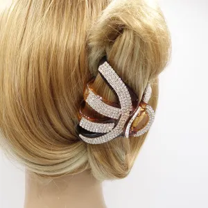 Rhinestone Decorative Hair Jaw Claw Grab Bucket Hair Clamp Rhinestone Series-4