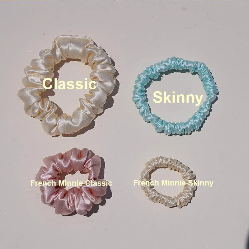 Silk Scrunchies French Minnie Classic - custom and wholesale