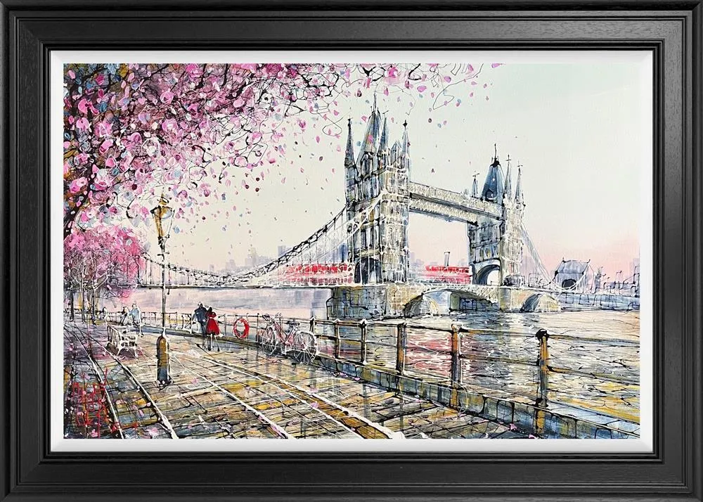 Towers Under The Blossom by Nigel Cooke